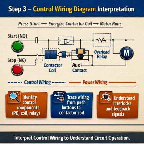 How to Read MCC Drawings, Control Wiring Diagram Interpretation 