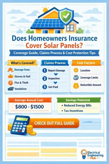 Does Homeowners Insurance Cover Solar Panels? Coverage Guide, Claims Process & Cost Protection Tips 6 Does Homeowners Insurance Cover Solar Panels Coverage Guide, Claims Process & Cost Protection Tips