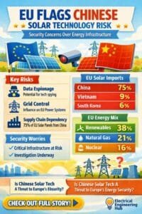 Home 24 EU Flags Chinese Solar Technology as Potential Security Risk Amid Rising Energy Infrastructure Concerns