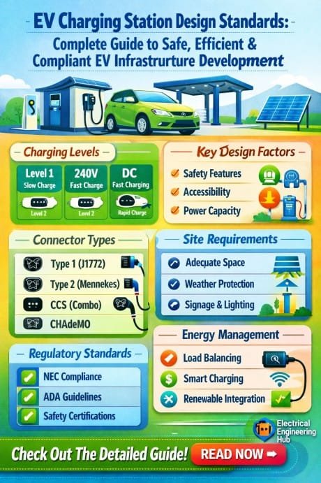 EV Charging Station Design Standards Complete Guide to Safe, Efficient & Compliant EV Infrastructure Development