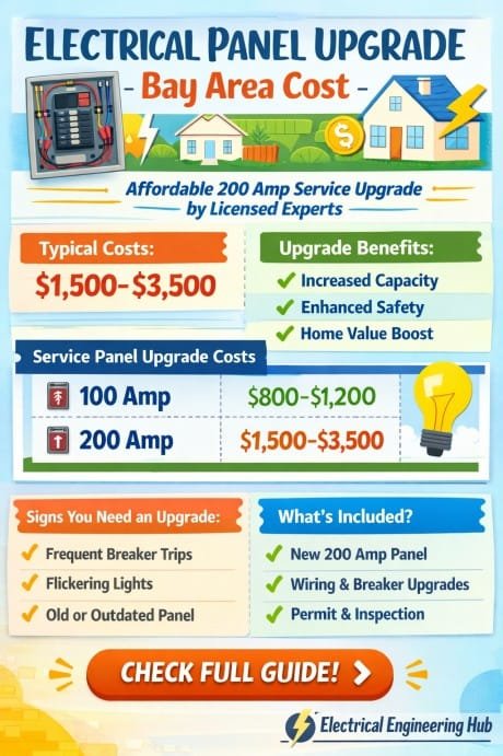 Electrical Panel Upgrade Bay Area Cost – Affordable 200 Amp Service Upgrade by Licensed Experts