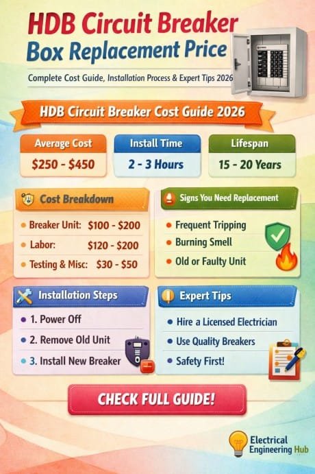 Hdb Circuit Breaker Box Replacement Price Complete Cost Guide, Installation Process & Expert Tips 2026