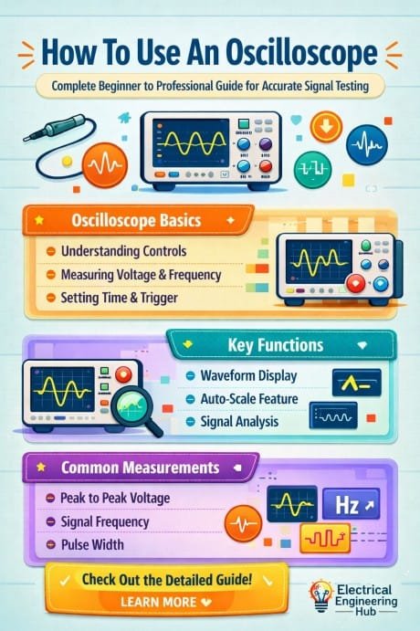 How To Use A Oscilloscope: Complete Beginner to Professional Guide for Accurate Signal Testing 1 How To Use A Oscilloscope Complete Beginner to Professional Guide for Accurate Signal Testing