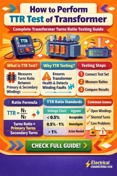 How to Perform Ttr Test Of Transformer  Complete Transformer Turns Ratio Testing Guide