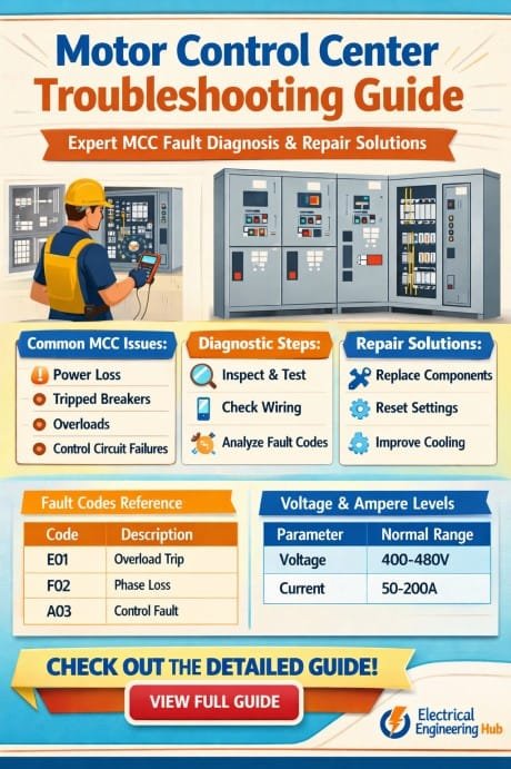 Motor Control Center Troubleshooting Guide Expert MCC Fault Diagnosis & Repair Solutions