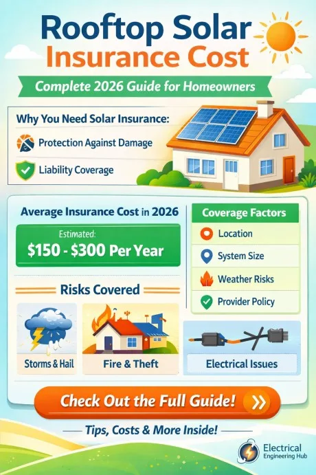 Rooftop Solar Insurance Cost Complete 2026 Guide for Homeowners