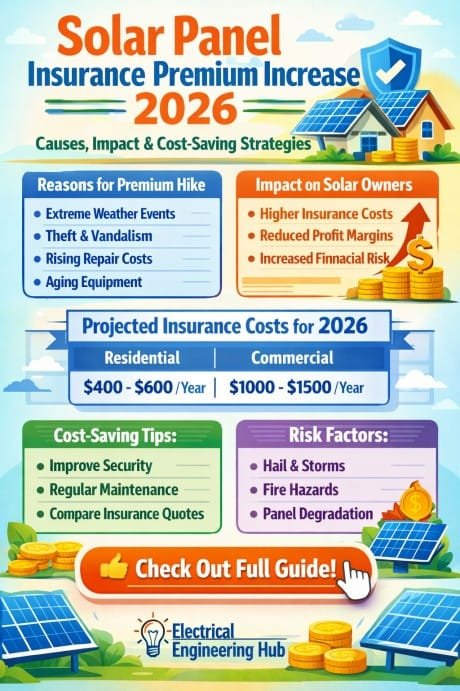 Solar Panel Insurance Premium Increase: Causes, Impact & Cost-Saving Strategies for 2026 5 Solar Panel Insurance Premium Increase Causes, Impact & Cost-Saving Strategies for 2026