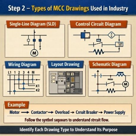 How to Read MCC Drawings, Types of MCC Drawings Used in Industry