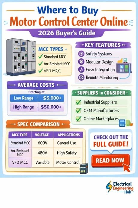 Where to Buy Motor Control Center Online 2026| Best Buyer Guide 3 Where to Buy Motor Control Center Online 2026 Buyer's Guide