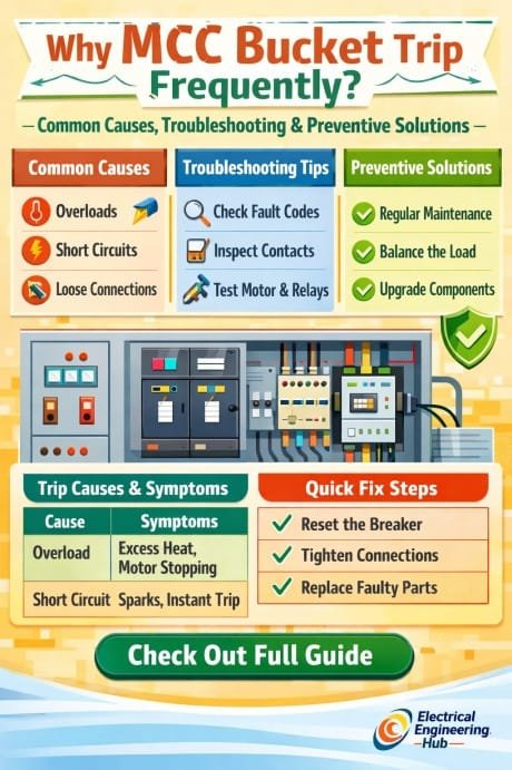 Why Does MCC Bucket Trip Frequently Common Causes, Troubleshooting & Preventive Solutions