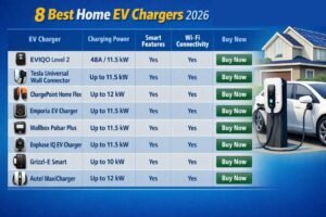 8 Best Home EV Chargers 2026 Expert Reviews