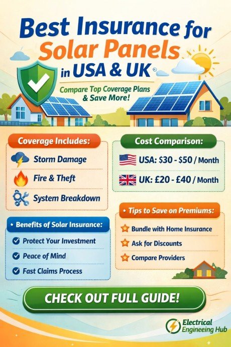 Best Insurance for Solar Panels in USA & UK | Compare Top Coverage Plans & Save More 1 Best Insurance for Solar Panels in USA & UK Compare Top Coverage Plans & Save More