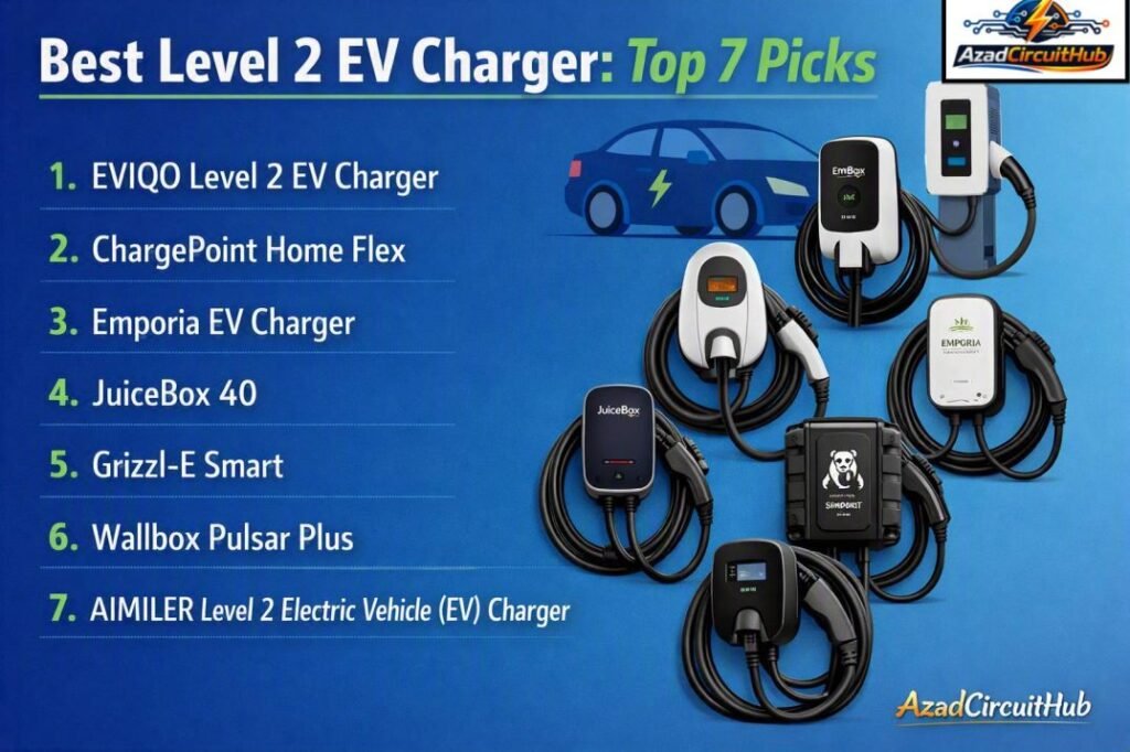 Best Level 2 EV Charger: Top 8 Picks for 2026 1 Best Level 2 EV Charger Top 7 Picks