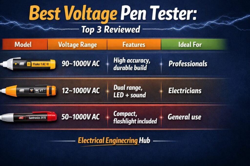 Best Voltage Pen Tester Top 3 Reviewed