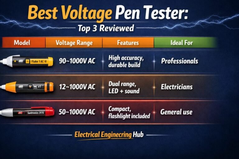 Best Voltage Pen Tester Top 3 Reviewed
