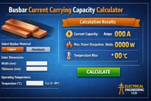 Busbar Current Carrying Capacity Calculator 2 Busbar Current Carrying Capacity Calculator 2 Busbar Current Carrying Capacity Calculator