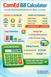 ComEd Bill Calculator Accurate Electricity Bill Estimator for Illinois Customers