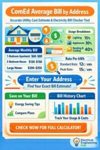 Comed Average Bill by Address Accurate Utility Cost Estimate & Electricity Bill Checker Tool