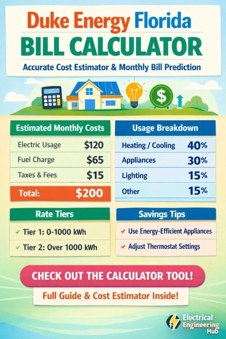 Duke Energy Florida Bill Calculator  Accurate Cost Estimator & Monthly Bill Prediction
