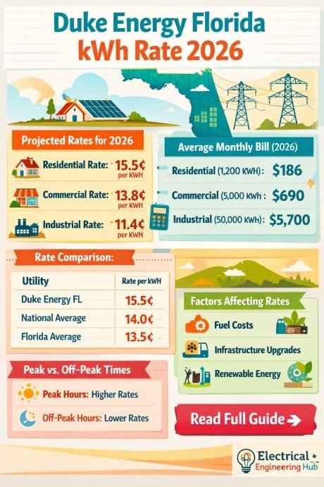 Duke Energy Florida rate per kWh in 2026