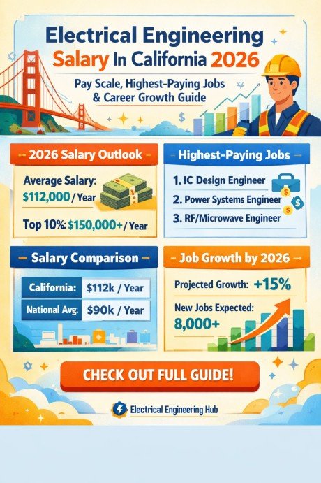 Electrical Engineering Salary In California 2026 Pay Scale, Highest-Paying Jobs & Career Growth Guide