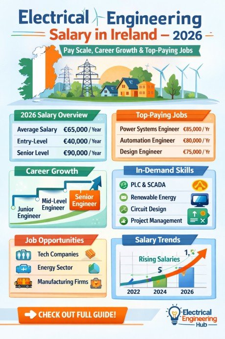 Electrical Engineering Salary in Ireland – 2026 Pay Scale, Career Growth & Top-Paying Jobs