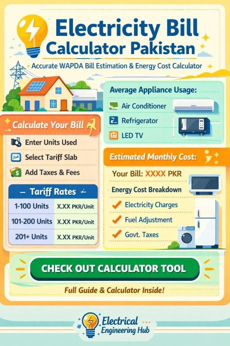 Electricity Bill Calculator Pakistan Accurate WAPDA Bill Estimation & Energy Cost Calculator