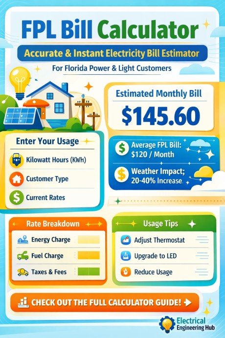 FPL Bill Calculator Accurate & Instant Electricity Bill Estimator for Florida Power & Light Customers