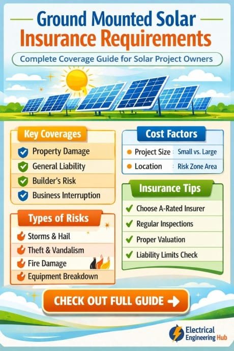 Ground Mounted Solar Insurance Requirements – Complete Coverage Guide for Solar Project Owners