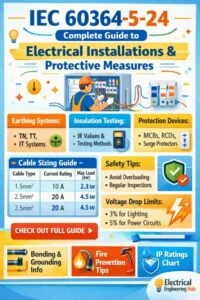 Home 56 IEC 60364-5-24 Complete Guide to Electrical Installations and Protective Measures