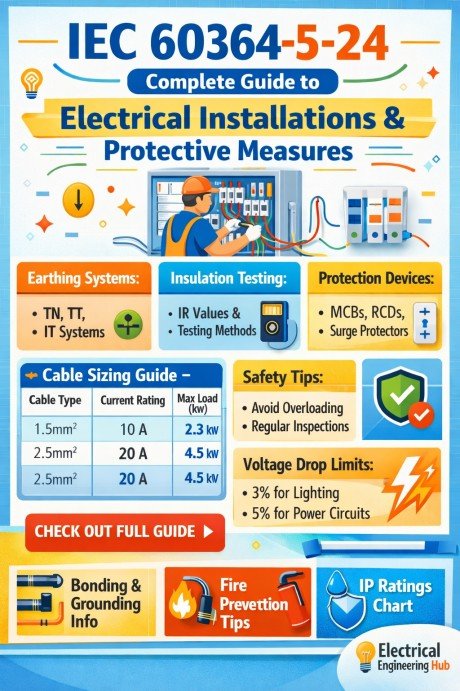 IEC 60364-5-24 Complete Guide to Electrical Installations and Protective Measures