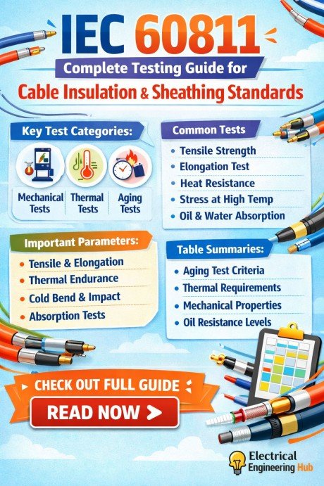 IEC 60811 Complete Testing Guide for Cable Insulation & Sheathing Standards