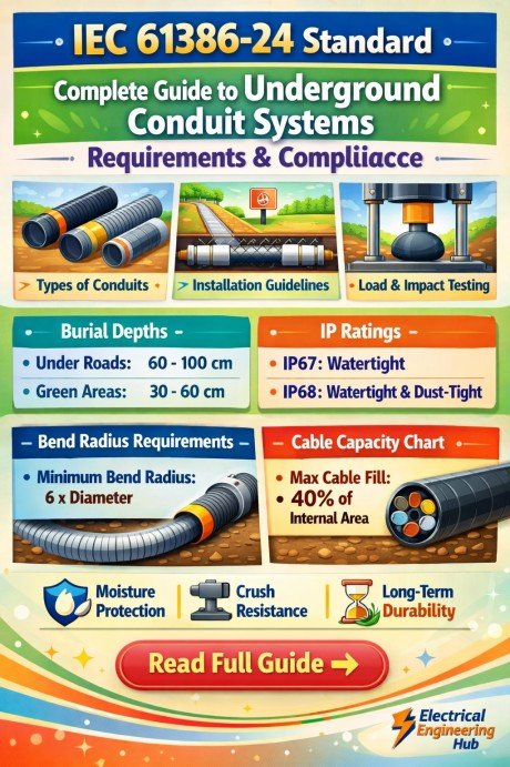 IEC 61386-24 Standard Complete Guide to Underground Conduit Systems, Requirements & Compliance