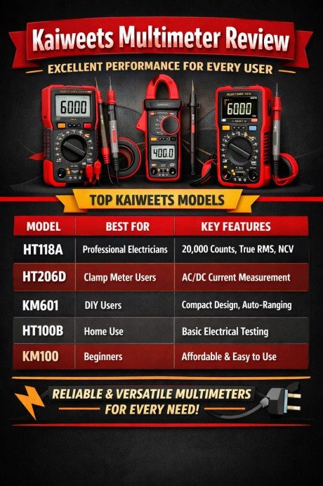 Kaiweets Multimeter Review Excellent Performance for Every User