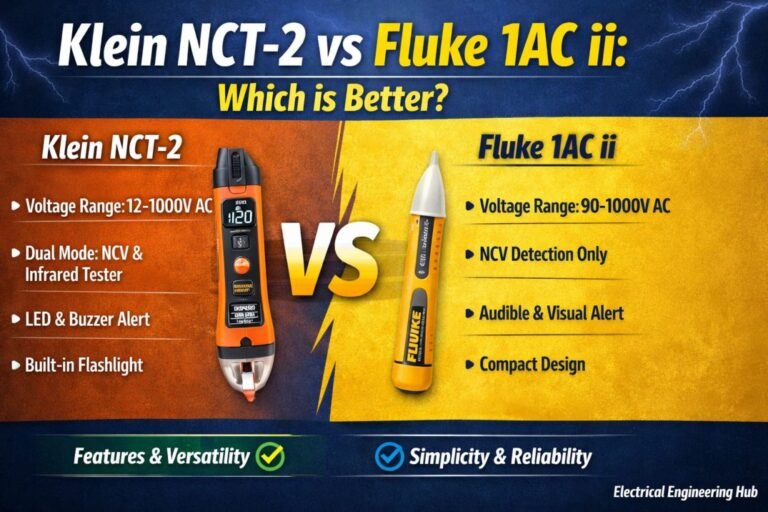 Klein NCT-2 vs Fluke 1AC ii: Which is Better?