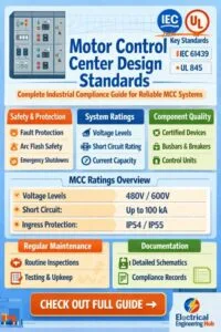 Motor Control Center Design Standards Complete Industrial Compliance Guide for Reliable MCC Systems