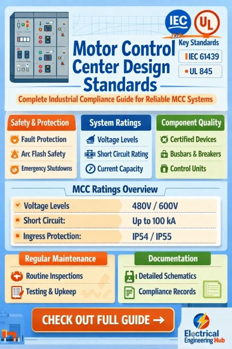 Motor Control Center Design Standards: Complete Industrial Compliance Guide for Reliable MCC Systems 1 Motor Control Center Design Standards Complete Industrial Compliance Guide for Reliable MCC Systems