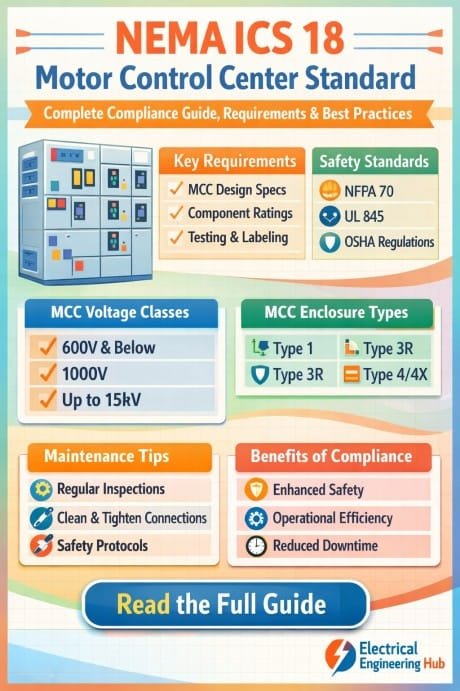 NEMA ICS 18 Motor Control Center Standard: Complete Compliance Guide, Requirements & Best Practices 1 NEMA ICS 18 Motor Control Center Standard Complete Compliance Guide, Requirements & Best Practices