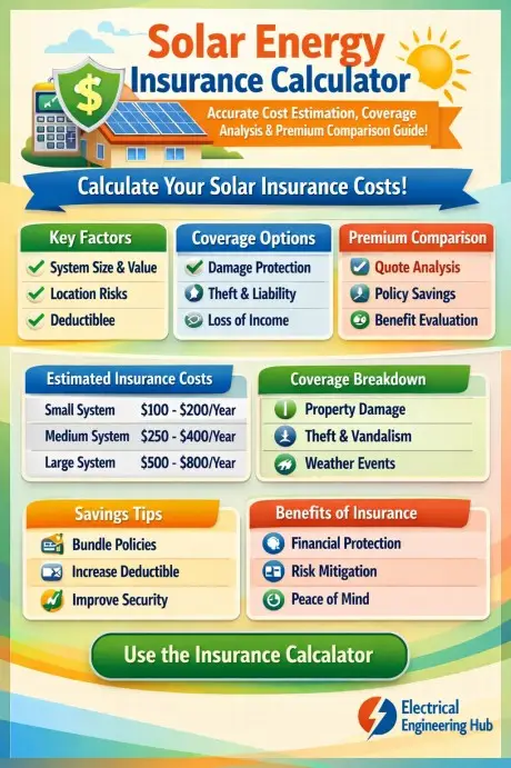 Solar Energy Insurance Calculator Accurate Cost Estimation, Coverage Analysis & Premium Comparison Guide