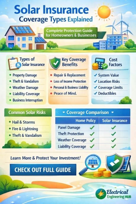 Solar Insurance Coverage Types Explained Complete Protection Guide for Homeowners & Businesses