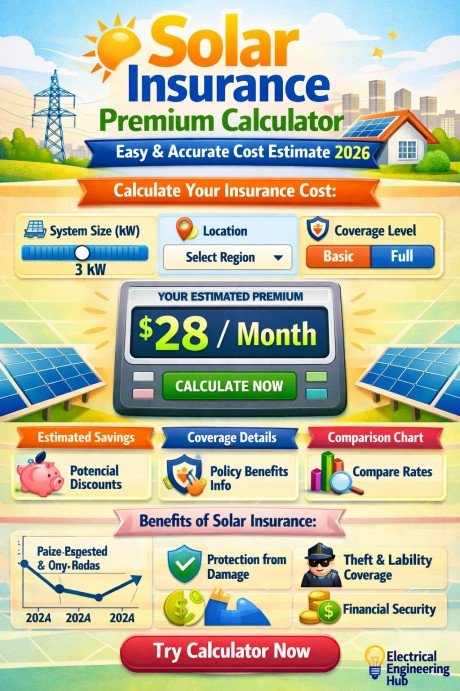 Solar Insurance Premium Calculator Easy & Accurate Cost Estimate