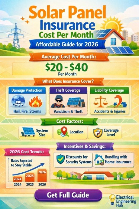 Solar Panel Insurance Cost Per Month Affordable Guide for 2026