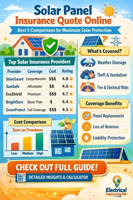 Solar panel insurance quote online Best 5 Comparisons for Maximum Solar Protection