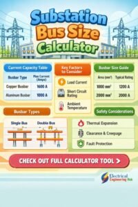 Substation Bus Size Calculator