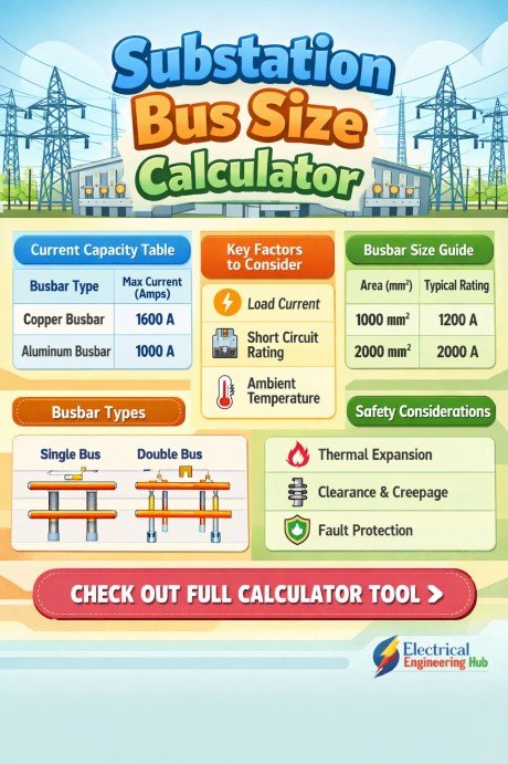 Substation Bus Size Calculator 1 Substation Bus Size Calculator