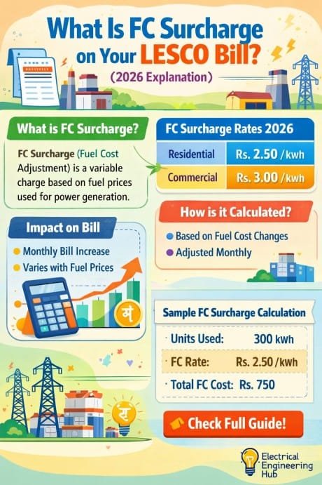 What Is FC Surcharge on Your LESCO Bill (2026 Explanation)