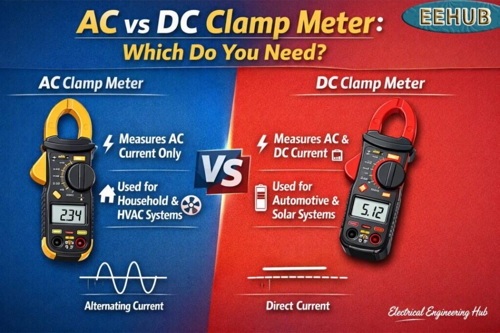 AC vs DC Clamp Meter Which Do You Need