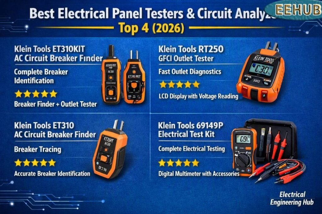 Best Electrical Panel Testers & Circuit Analyzers Top 4 (2026)