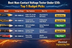 Best Non-Contact Voltage Tester Under $30 Top 5 Budget Picks