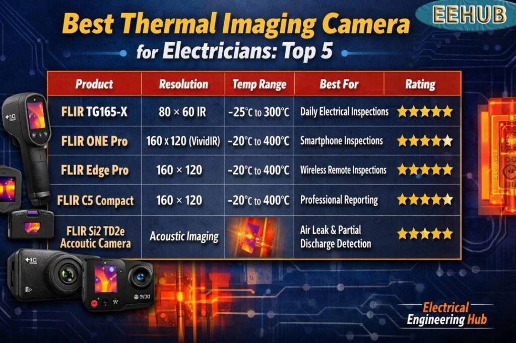 Best Thermal Imaging Camera for Electricians Top 5